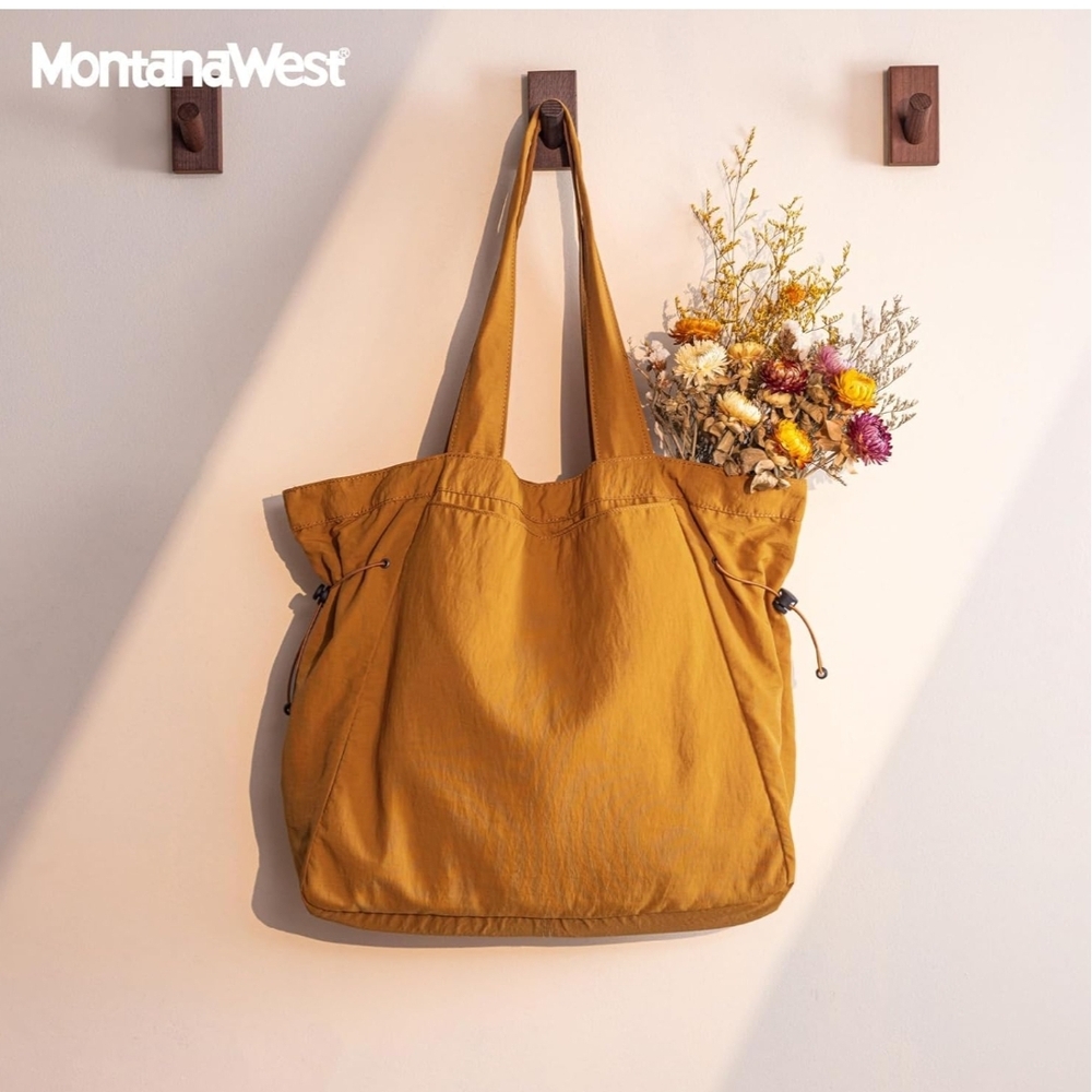 Montana West Mustard‎ Yellow Tote Bag